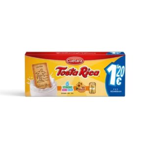 TOSTA RICA 190GR*12U/ PVP 1,20 -CUETARA