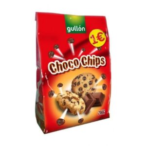 CHOCO CHIPS BOLSA 175G*10U/PVP 1,20-GUL