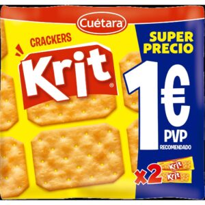 KRIT CRACKER 2X100GR 1 *16U/-CUETARA-