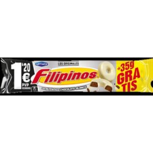 FILIPINOS CHOCO BLANC.93G+35*12U 1,20**