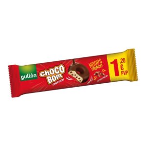 CHOCOBOM HOOPS CHO.LECHE 128G*18U PVP1,2