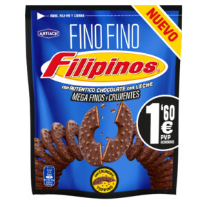 FINO FILIPINOS CHOCO LECHE 1,60E 70G*8