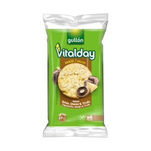 TORTITAS MAIZ SETAS QUESO TRUFA 103G 10U