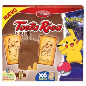 TOSTA RICA CHOCO 210GR*12U/ PVP 2,45