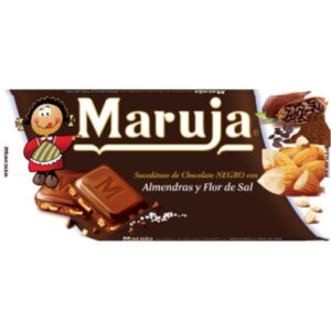 CHOCO MARUJA ALMENDRAS FLOR SAL 5U*100G