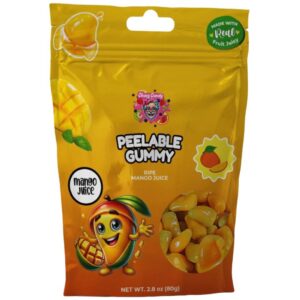 GUMMY PELABLE MANGO 80GRS 12U