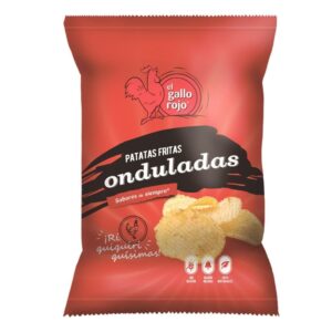 PATATA ONDULADA 2*500G -EL GALLO ROJO-