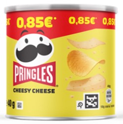 PRINGLES PEQUEÑA QUESO 40G*12U/ PVP 0,85