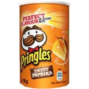 PRINGLES PAPRIKA 70 GRS 12U.-KELLOGG´