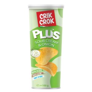 CRIK CROK PLUS CREAM & ONION 90 GR. 15U