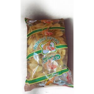 PATATA ONDULADA JAMON 475GRS 1UND-ABAD-