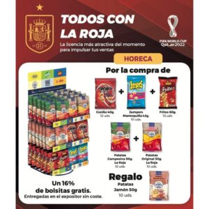 EXPOSITOR HORECA PATATAS JUMPER S/C -SYC