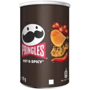 PRINGLES HOT & SPICY 70 GRS 12U.-KELLOGG