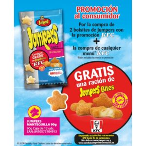 JUMPERS MANTEQUILLA KFC 90G 12U/ -SYCH-