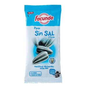 PIPAS SIN SAL 12U/*80G -FACUNDO-