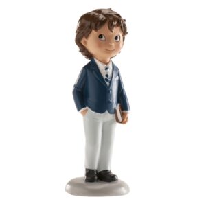 NIÑO COMUNION «PEDRO» 13CM 1U/-DEKORA-