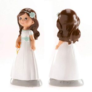 NIÑA COMUNION «ELENA» 13CM 1U/-DEKORA-