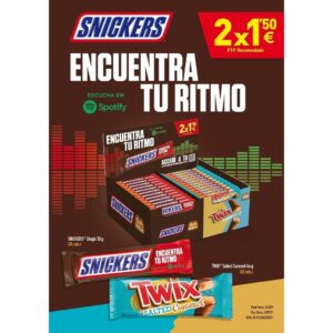 LOTE SNICKERS+TWIX 2*1,70 48U.- MAR´S –