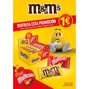 LOTE M&MS MALTESERS 1 48U