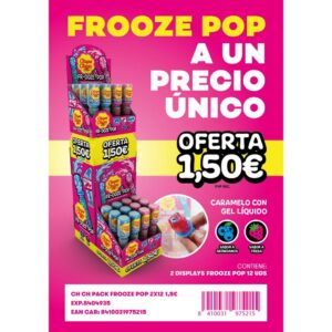 LOTE FROOZE POP 2X12 1,5 -C.CHUPS-