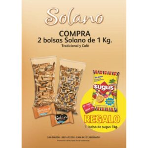 LOTE 2 SOLANO + SUGUS KG S/C -MAR¿S-