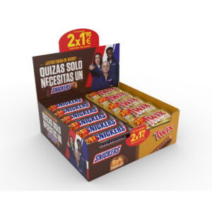 LOTE TWIX/SNICKERS FUTBOL 2X1,90E 49U/-M