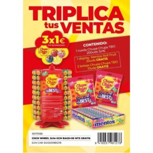 LOTE CHUPA WHEEL 3X1E+2CH BGAS+20MTS GRA