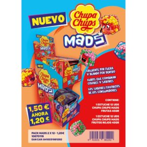 LOTE CHUPA MADS 2 X 12U/ PVP 1,20 -C.CHU