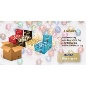 LOTE LINDOR 7+1 2023 -LINDT-