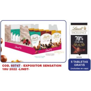 EXPOSITOR SENSATION 18U 2022 -LINDT-