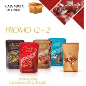 LOTE CORNET NUXOR 12+2U 2023 -LINDT-