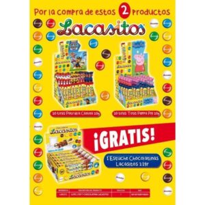 LOTE LACASITO TOYS + CHOCO S/C -LA