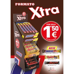 LOTE CHOCO XTRA 74U 1,50E -MARS-