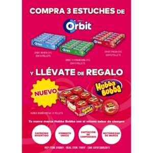 LOTE ORBIT HUBBA BUBBA 3+1 -MARS-