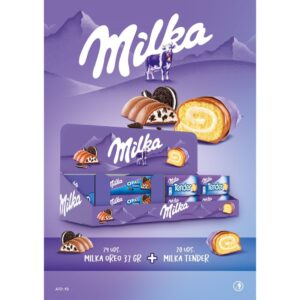 LOTE MILKA BARRITAS + TENDER 44U