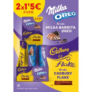 LOTE OREO+FLAKE 48U 2X1,50 -MONDELEZ-