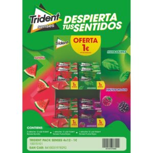 LOTE TRIDENT SENSES 48U/ PVP 1E -C.CHUPS