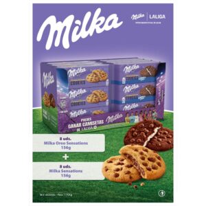 LOTE MILKA SENSATION OREO 16U -MONDELEZ-