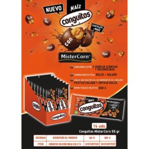 CONGUITOS MR CORN 55G*14U -LACASA-
