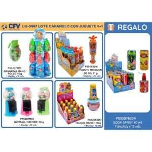 LOTE JUGUETES (4+1)-C.F.V-