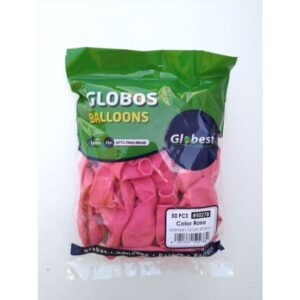 GLOBOS DECOH.ROSA 10-G 100U/-G.FESTIVA