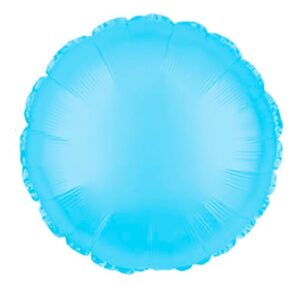 GLOBOS FOIL REDONDOS AZUL CLARO 1U/-G.FE