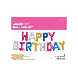 KIT FOIL HAPPY BIRTHDAY 16″1U/-H.GLOBO