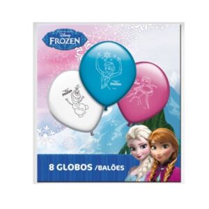 GLOBOS FROZEN 8U/ -VERBETENA-