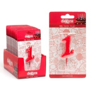 VELAS Nº1 1U/ -DEKORA-