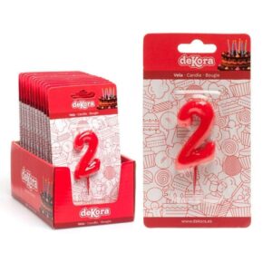 VELAS Nº2 1U/ -DEKORA-