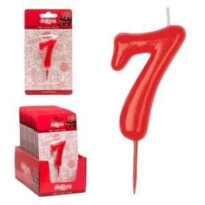 VELAS Nº7 1U/ -DEKORA-