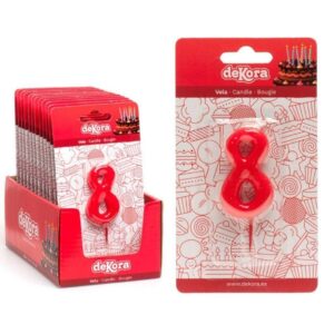VELAS Nº8 1U/ -DEKORA-