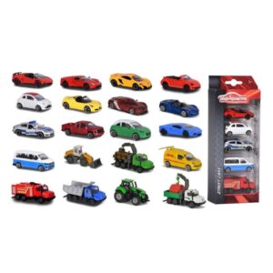 COCHES METAL SET DE 5U/*7,5CM 1:64 -MAJO