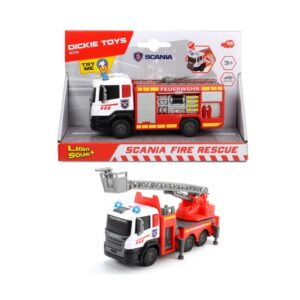 CAMION BOMBEROS SCANIA LUZ/SONIDO 17CM 1